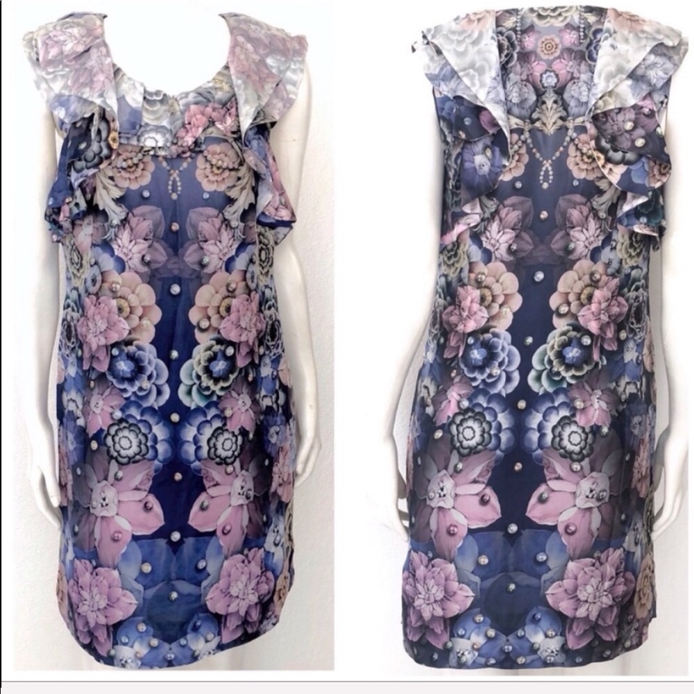 Anthropologie LEIFSDOTTIR Pearl Reflection Dress 6
